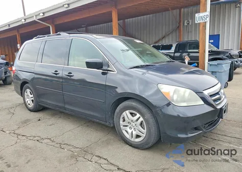 2007 Honda Odyssey Exl z USA, uszkodzony, nr VIN 5FNRL386X7B092013
